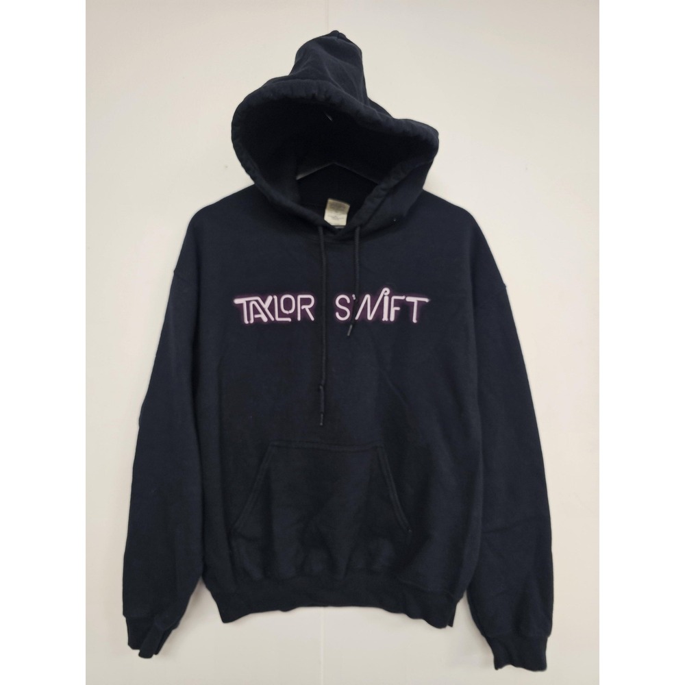 Taylor Swift Hoodie‎ Mens Medium Black 1989 World Tour Graphic Pullover